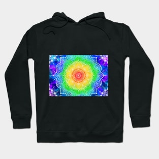 Rainbow Mandala Hoodie